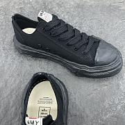 Maison Mihara Yasuhiro Hank OG Sole Canvas Low Black  - 4