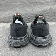 Maison Mihara Yasuhiro Hank OG Sole Canvas Low Black  - 2