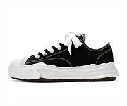 Maison Mihara Yasuhiro Hank OG Sole Canvas Low Black White - 1