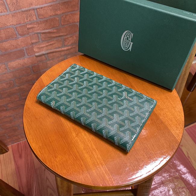 Goyard Richelieu Wallet Green Size 29CM - 1