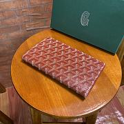 Goyard Richelieu Wallet Red Size 29CM - 3
