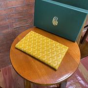 Goyard Richelieu Wallet Yellow Size 29CM - 1