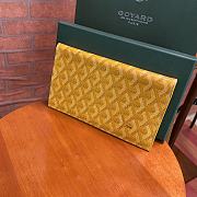 Goyard Richelieu Wallet Yellow Size 29CM - 3