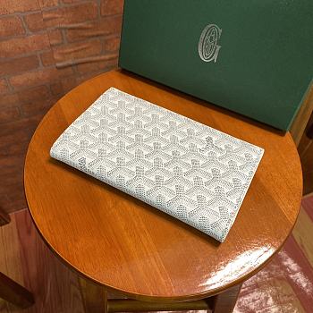 Goyard Richelieu Wallet White Size 29CM