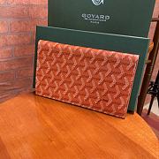 Goyard Richelieu Wallet Orange Size 29CM - 2