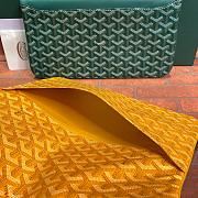 Goyard Sainte-Marie Clutch in Yellow Size 29CM - 3