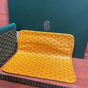 Goyard Sainte-Marie Clutch in Yellow Size 29CM - 2