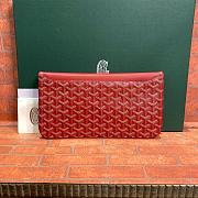 Goyard Sainte-Marie Clutch in Red Size 29CM - 5
