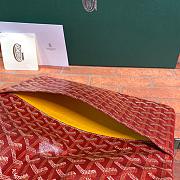 Goyard Sainte-Marie Clutch in Red Size 29CM - 3
