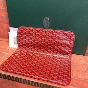 Goyard Sainte-Marie Clutch in Red Size 29CM - 2