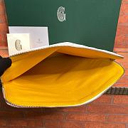 Goyard Sainte-Marie Clutch in White Size 29CM - 6