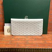 Goyard Sainte-Marie Clutch in White Size 29CM - 2