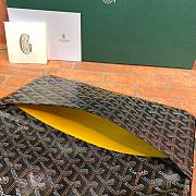 Goyard Sainte-Marie Clutch in Black Brown Size 29CM - 3