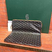 Goyard Sainte-Marie Clutch in Black Brown Size 29CM - 2