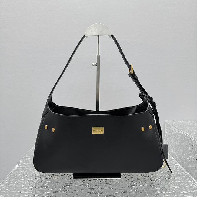 Balenciaga Bel Air Black Bag Size 35x10x17cm - 1