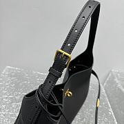 Balenciaga Bel Air Black Bag Size 35x10x17cm - 2