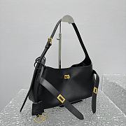 Balenciaga Bel Air Black Bag Size 35x10x17cm - 5