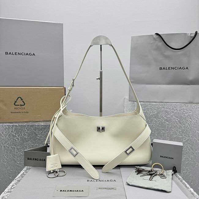 Balenciaga Bel Air White Bag Size 35x10x17cm - 1