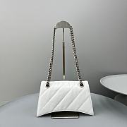Balenciaga Crush White Bag Size 25x15x9cm - 4