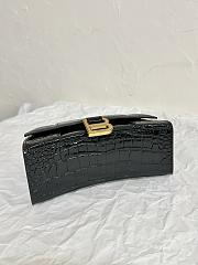 Balenciaga Hourglass Black Bag Size 23x15x10cm - 5