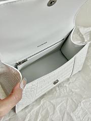 Balenciaga Hourglass White Bag Size 23x15x10cm - 4
