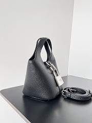 Balenciaga Locker Black Bag Size 23x24x9cm - 4