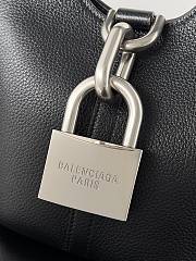 Balenciaga Locker Black Bag Size 23x24x9cm - 2