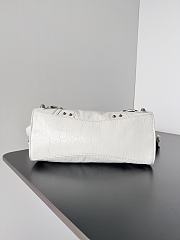 Balenciaga Neo Cagole White Bag Size 26x13x18cm - 5