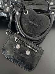 Balenciaga Neo Cagole Black Bag Size 26x13x18cm - 3