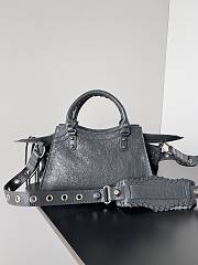 Balenciaga Neo Cagole Grey Bag Size 26x13x18cm - 3