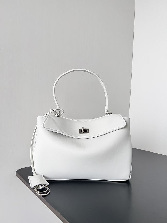 Balenciaga Rodeo White Bag Size 28x20x9cm - 1