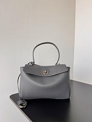 Balenciaga Rodeo Grey Bag Size 28x20x9cm - 1