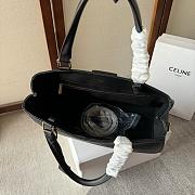 Celine Appoline Black Bag 114963 Size 37x22x16cm - 4
