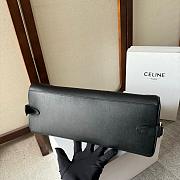 Celine Appoline Black Bag 114963 Size 37x22x16cm - 5