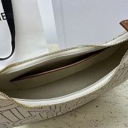 Celine Bag in Textile Allover Logo Print Natural Tan 24x17x9CM - 6