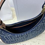 Celine Bag in Textile Allover Logo Print Natural Denim 24x17x9CM - 2