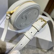 Celine Bag White 198603 Size 20x15x6cm - 5