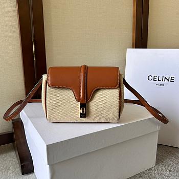 Celine Early Spring Edition Beige 101353 Size 18x12x6CM