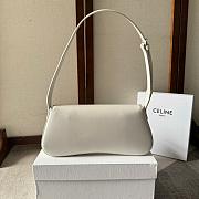 Celine Lola Baguette White Bag Size 28x12×5cm - 5