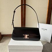 Celine Lola Baguette Black Bag Size 28x12×5cm - 5