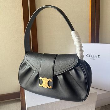 Celine Polly Medium Black Bag Size 33x19x9cm