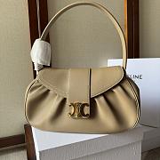 Celine Polly Medium Beige Bag Size 33x19x9cm - 3