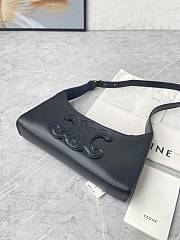 Celine Tabou Smooth Leather Black 22x16x7CM - 4
