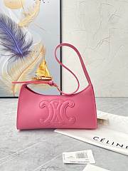 Celine Tabou Smooth Leather Pink 22x16x7CM - 1