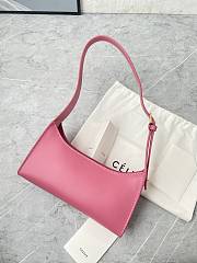 Celine Tabou Smooth Leather Pink 22x16x7CM - 3