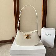 Celine Tilly Bag in Shiny Calfskin Rice Size 22x13x4cm - 1