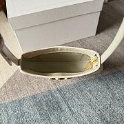 Celine Tilly Bag in Shiny Calfskin Rice Size 22x13x4cm - 5