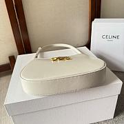 Celine Tilly Bag in Shiny Calfskin Rice Size 22x13x4cm - 2