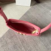 Celine Tilly Bag in Shiny Calfskin Pink Size 22x13x4cm - 2