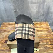 Burberry Check Slides Beige - 2